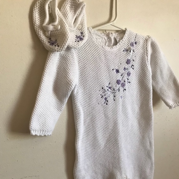 Koala Baby Boutique 3 piece Crocheted Embroidered - Picture 6 of 8